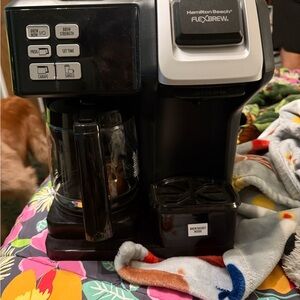 Hamilton beach flex brew coffee machine